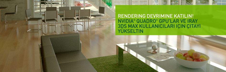 Rendering Devrimine Katılın!