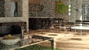 2 dakikadan sonra CPU'da Iray rendering