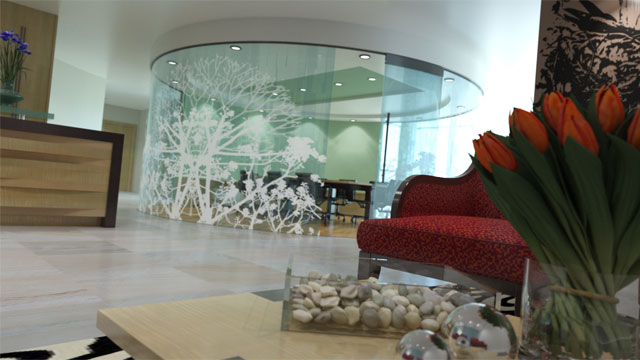 Lobby 3Ds Max 2011 Uray